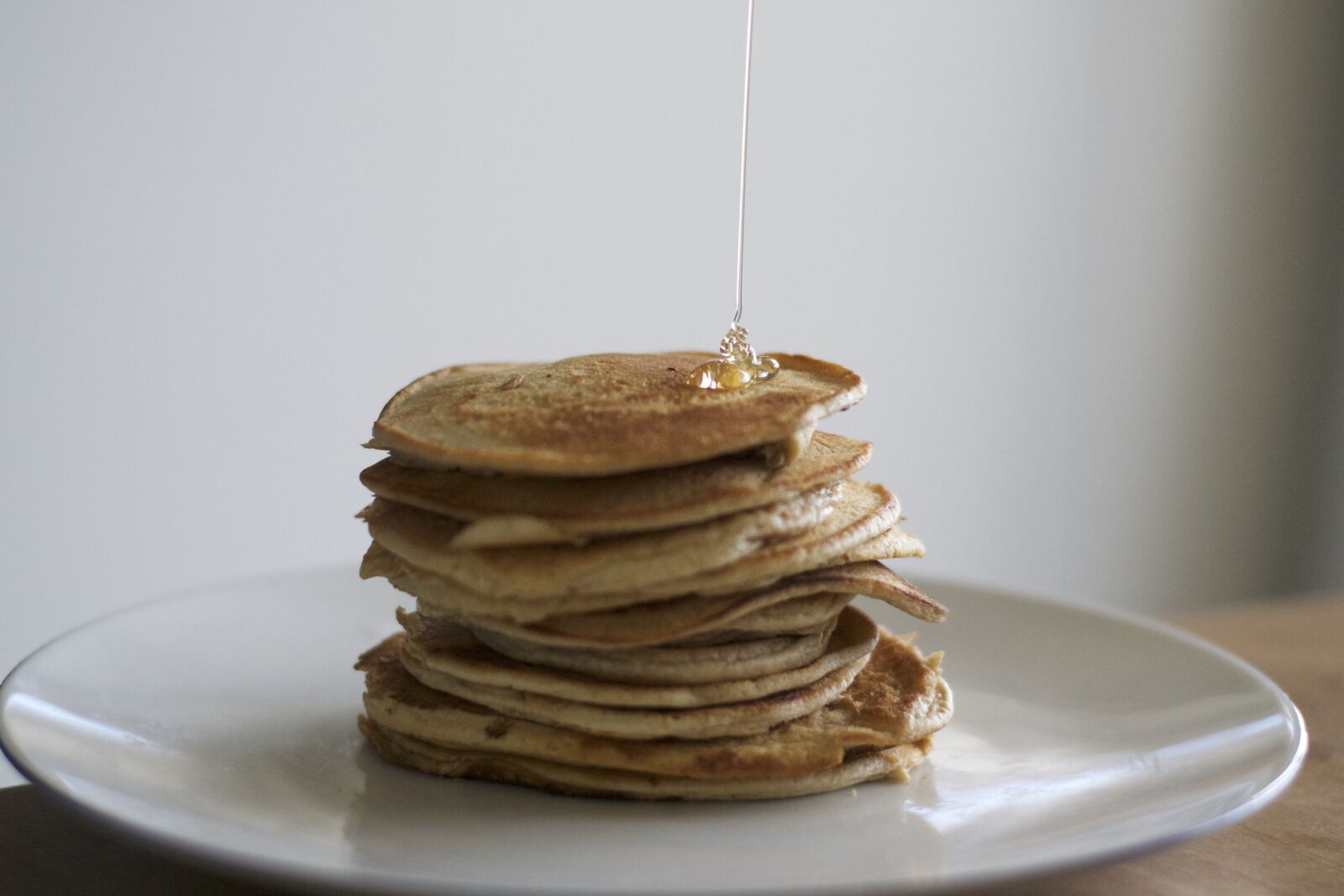 Nikon D3100 sample photo. Food, pancake, honey photography