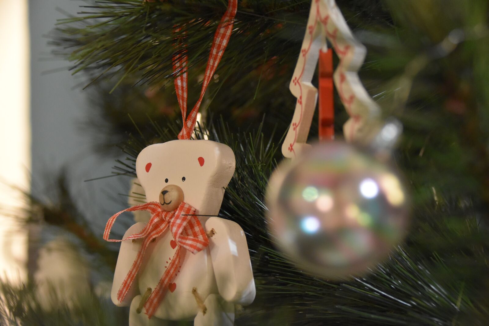 Nikon D5500 sample photo. Fir, christmas, decoration photography