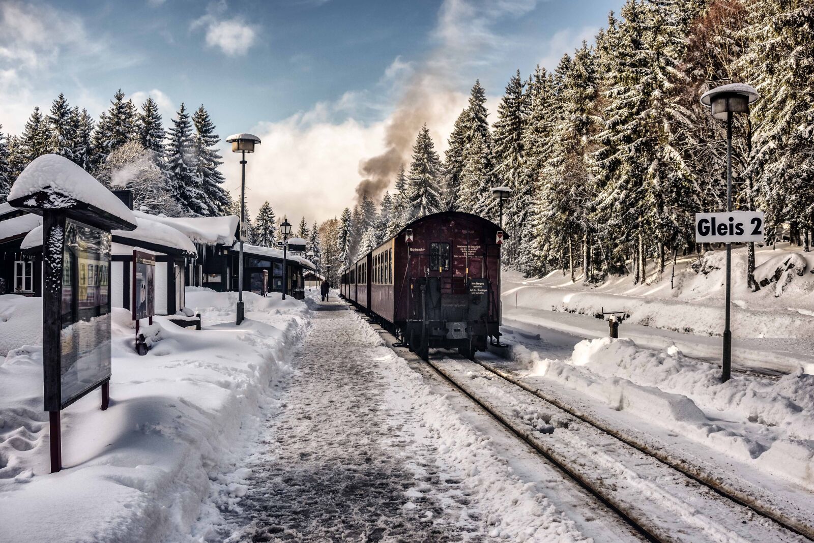 Nikon D750 sample photo. Snow, winter, christmas photography