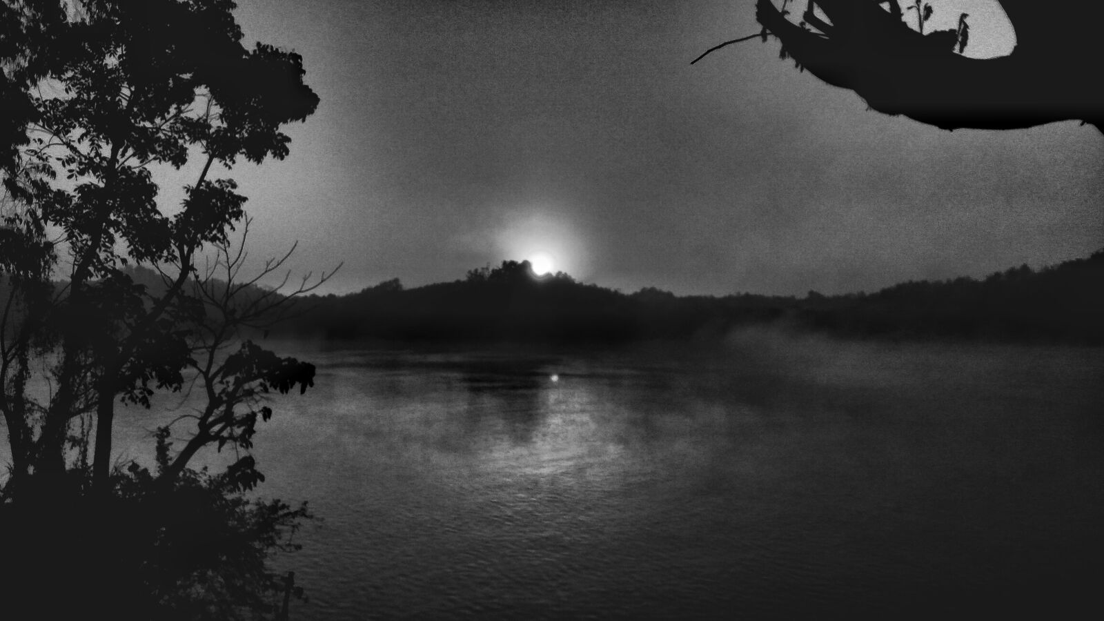 Xiaomi Redmi Note3 sample photo. Black, and, white, hill photography