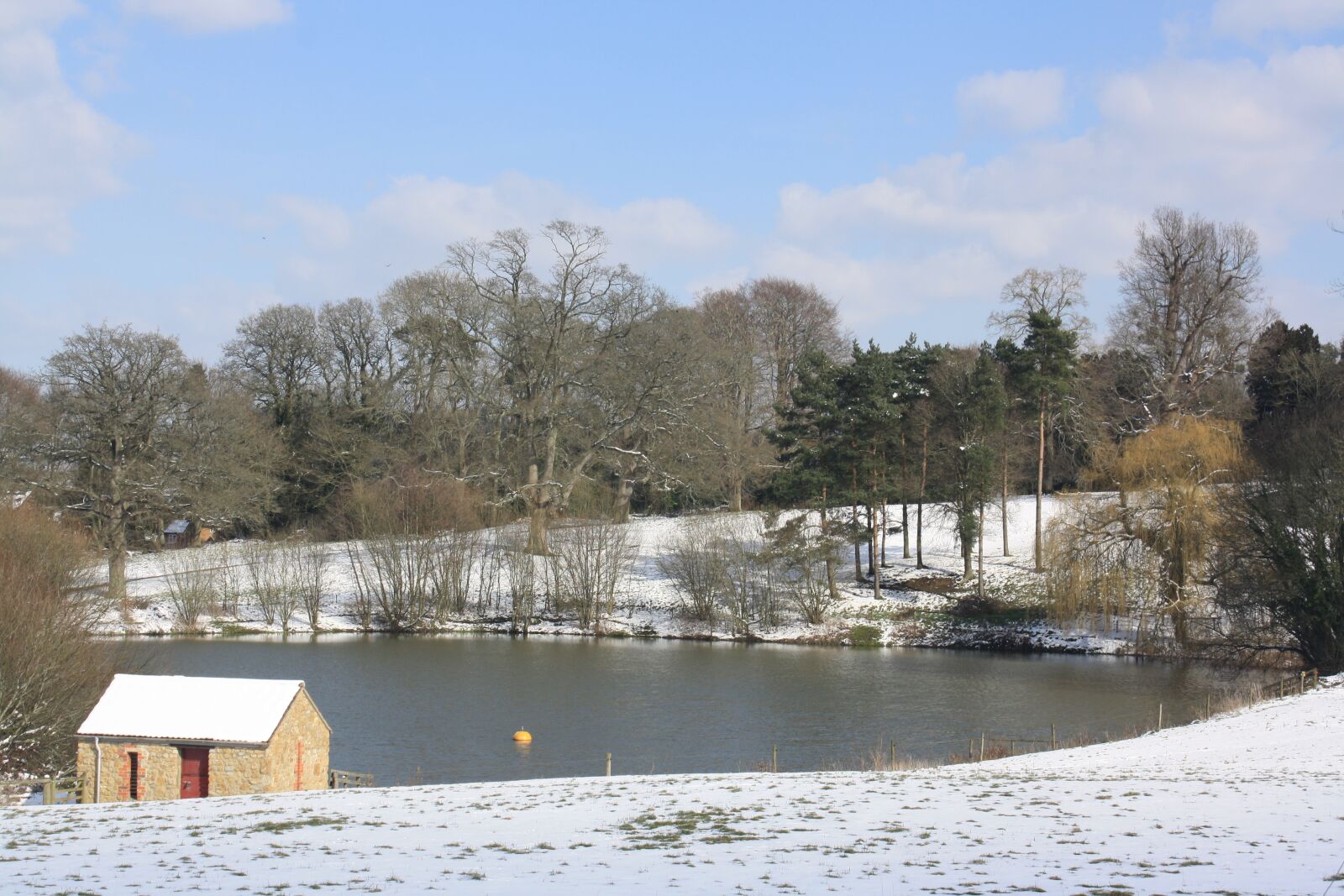 Canon EOS 1000D (EOS Digital Rebel XS / EOS Kiss F) sample photo. Snow, lake, winter photography