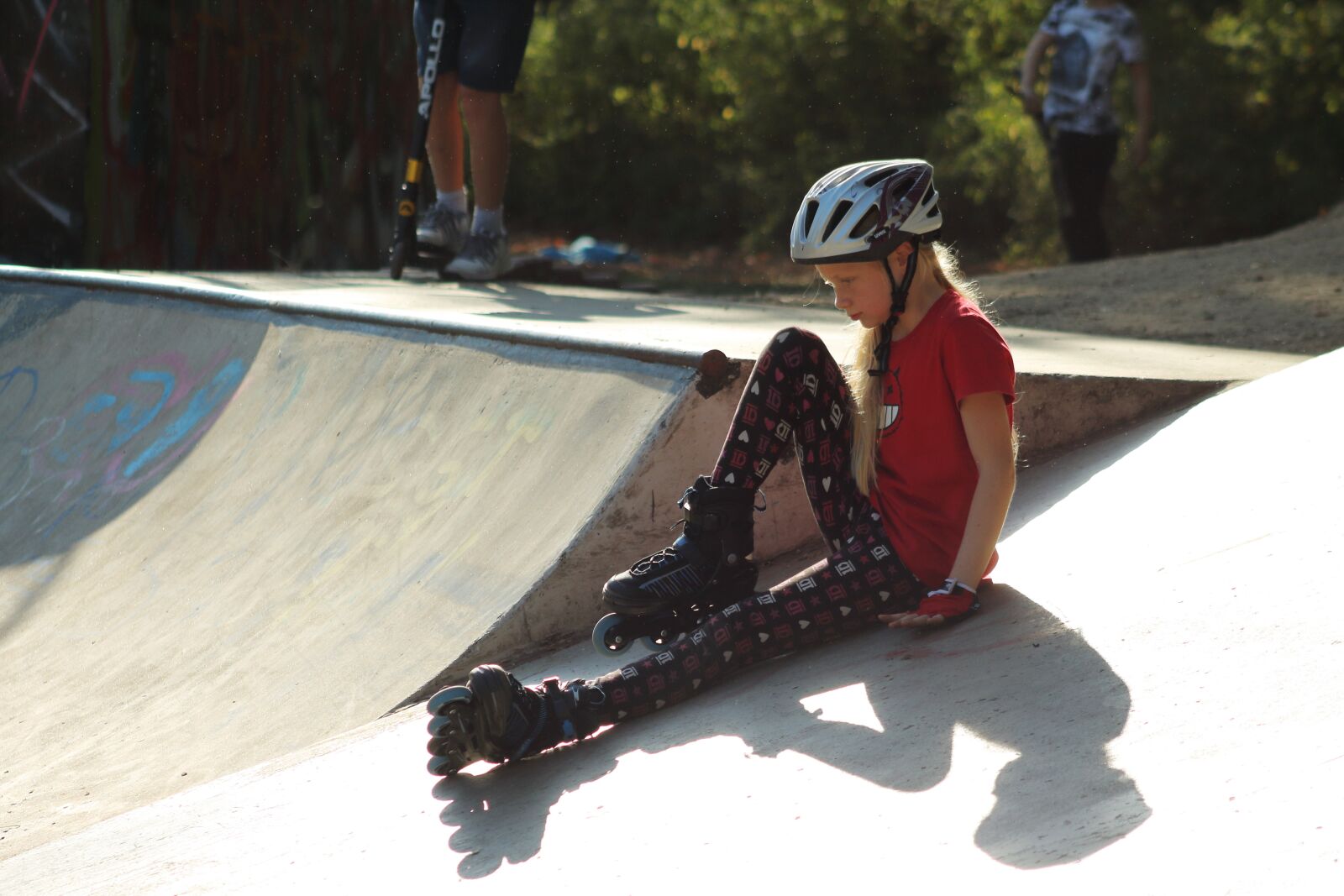 Canon EOS 1100D (EOS Rebel T3 / EOS Kiss X50) sample photo. Skate park, inline skates photography