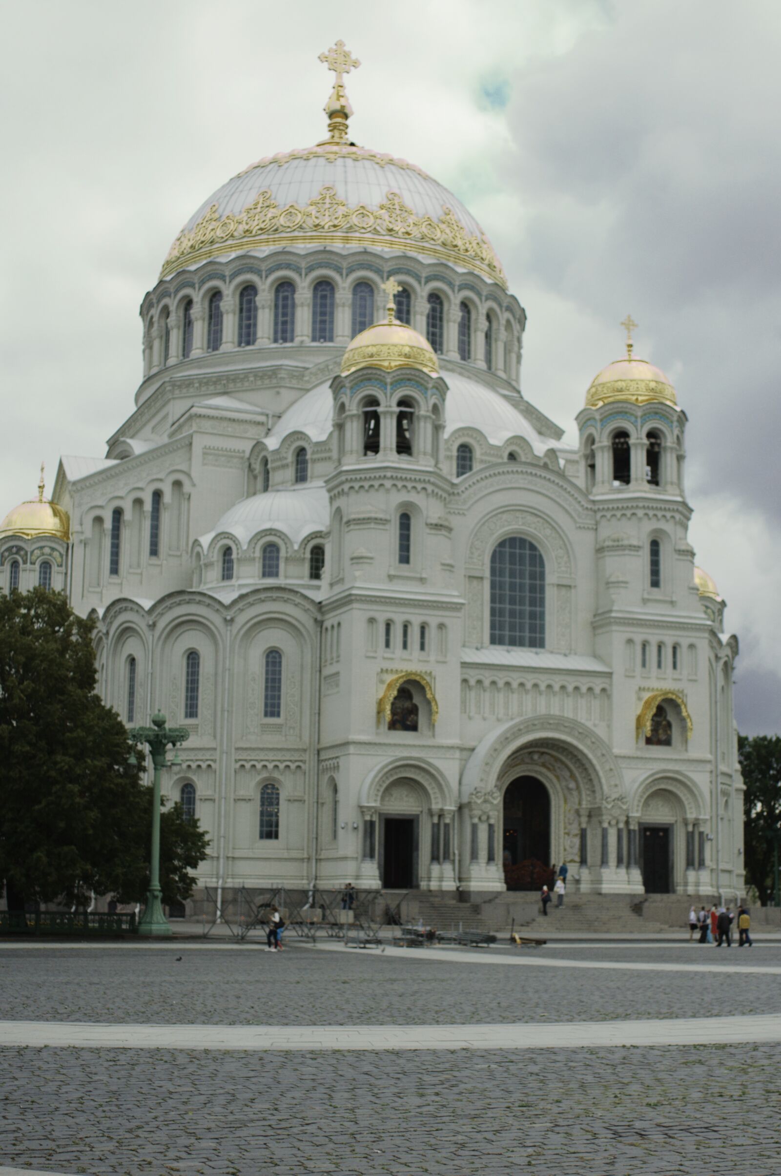 Nikon D90 sample photo. Temple, kronstadt, naval cathedral photography
