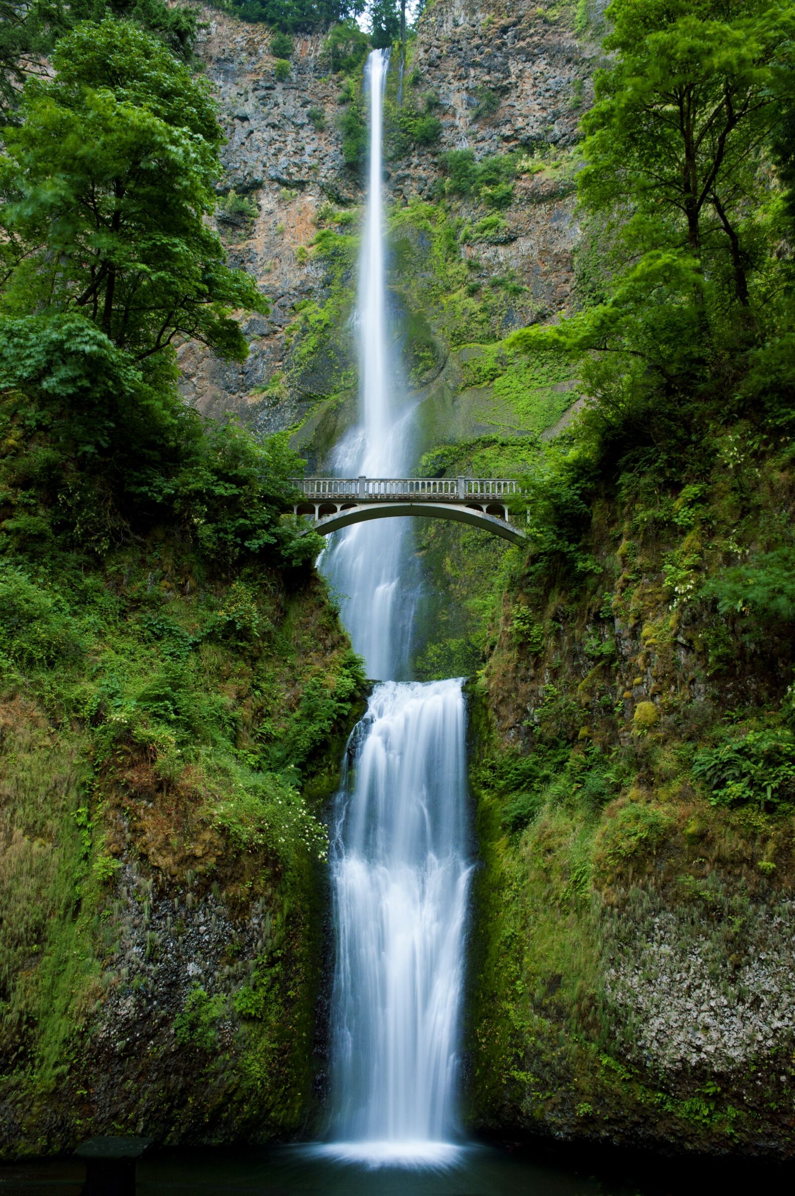 Nikon D700 sample photo. Waterfall, oregon, nature photography