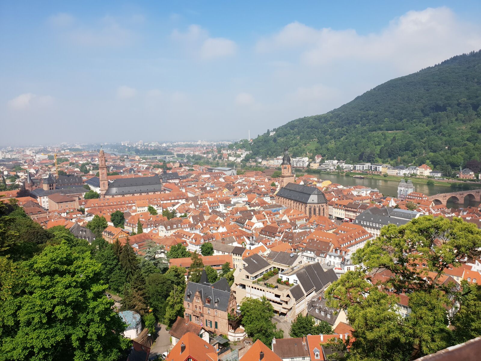 Samsung Galaxy S9 sample photo. Heidelberg, germany, houses photography