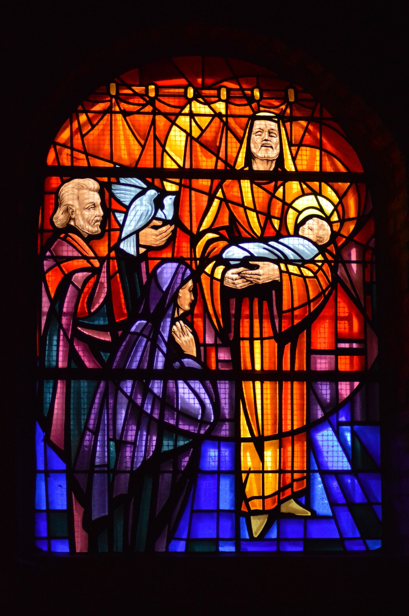 Nikon D3200 sample photo. Stained glass, window, church photography