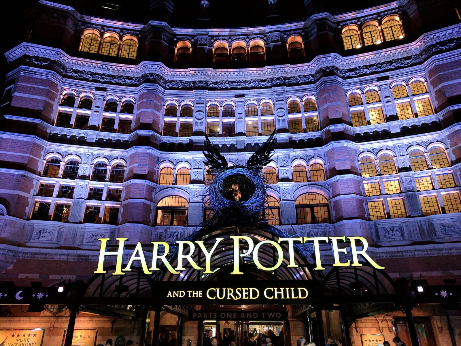 Google Pixel sample photo. Harry, potter, cursed photography