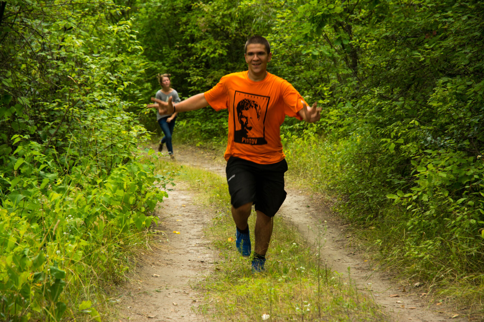 Nikon D7100 sample photo. Camp, dip, forest, pine photography