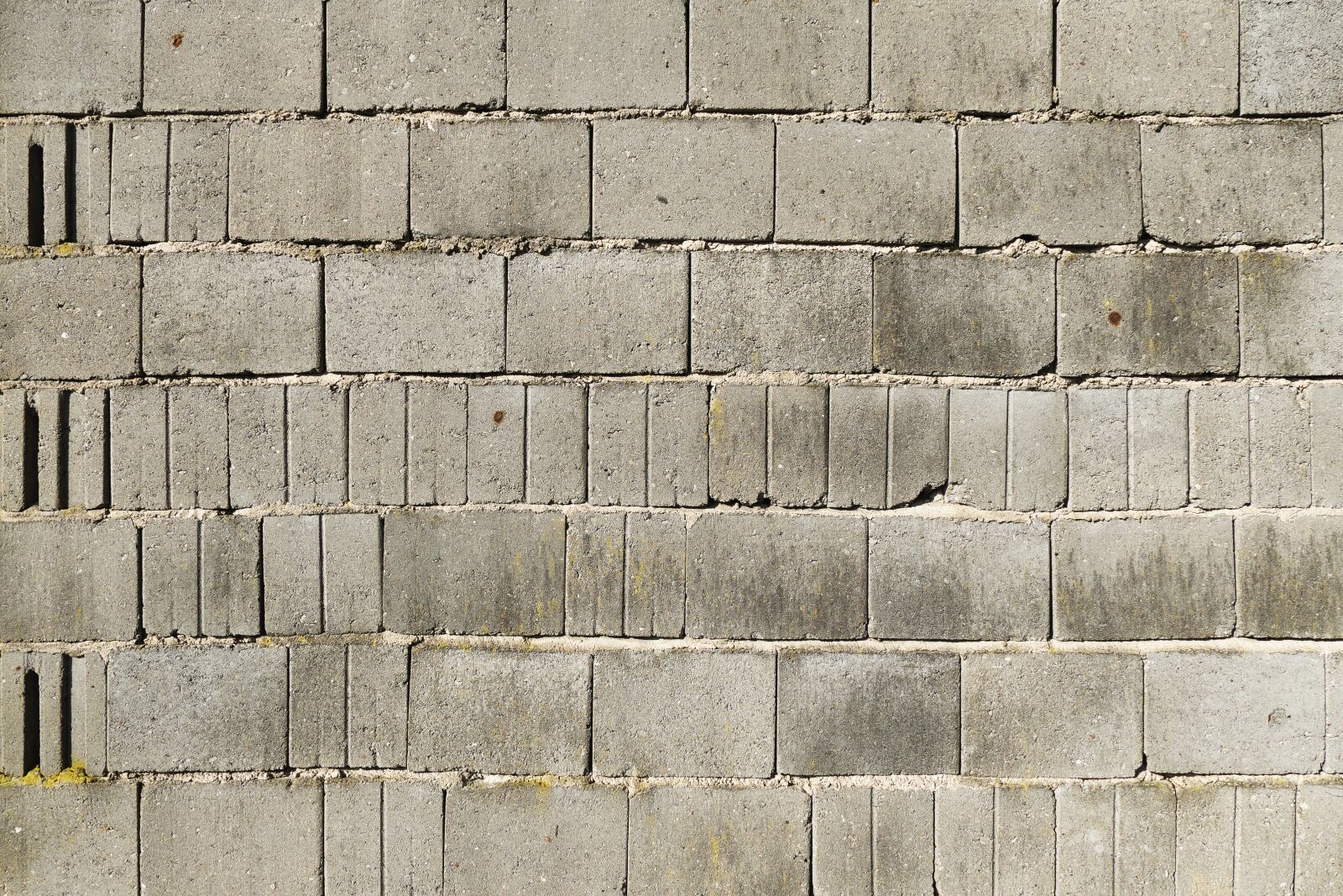 Panasonic Lumix DMC-FZ1000 sample photo. Sand-lime brick, wall, joints photography