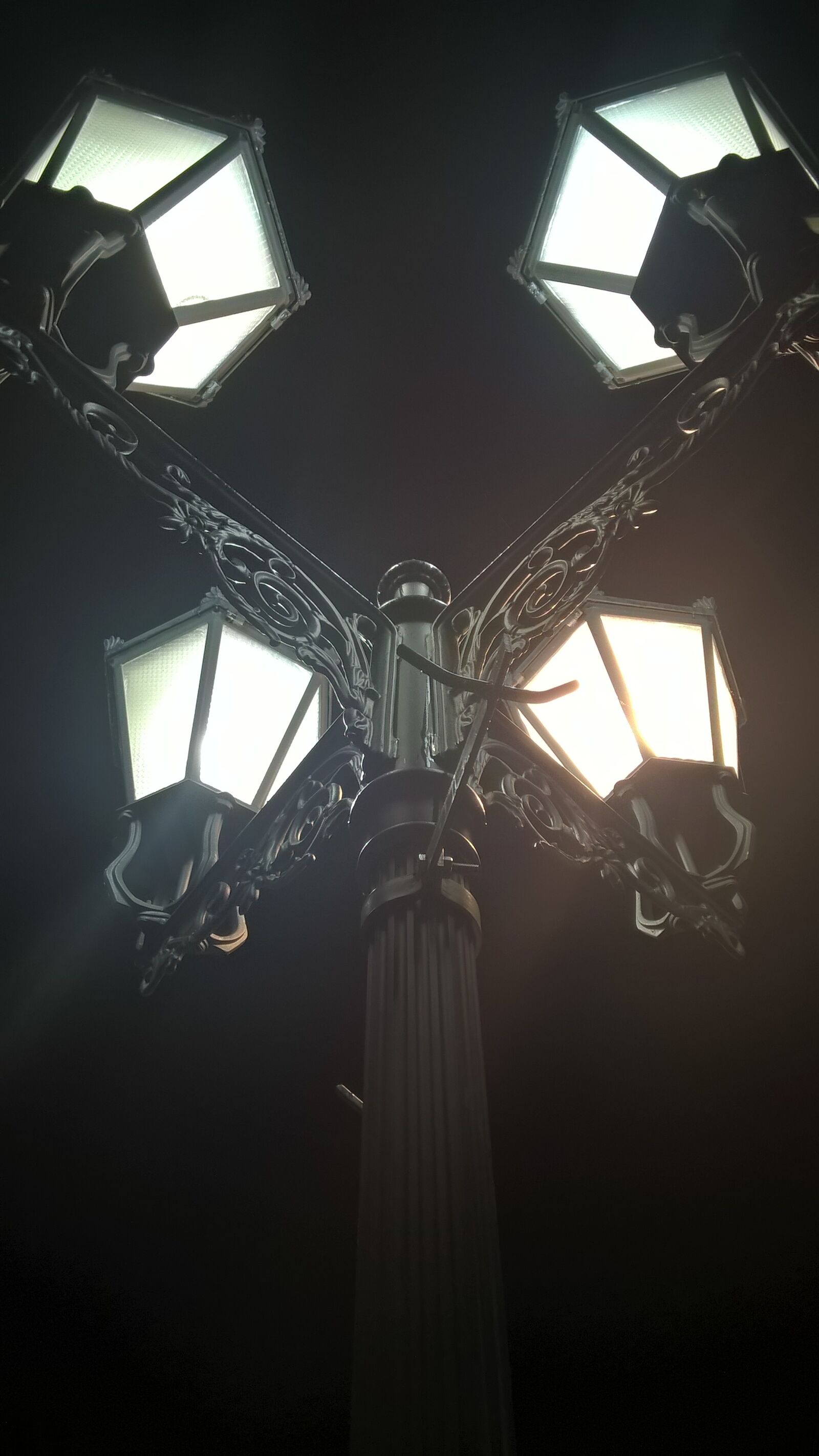 Nokia Lumia 830 sample photo. Black, light, night, theme photography