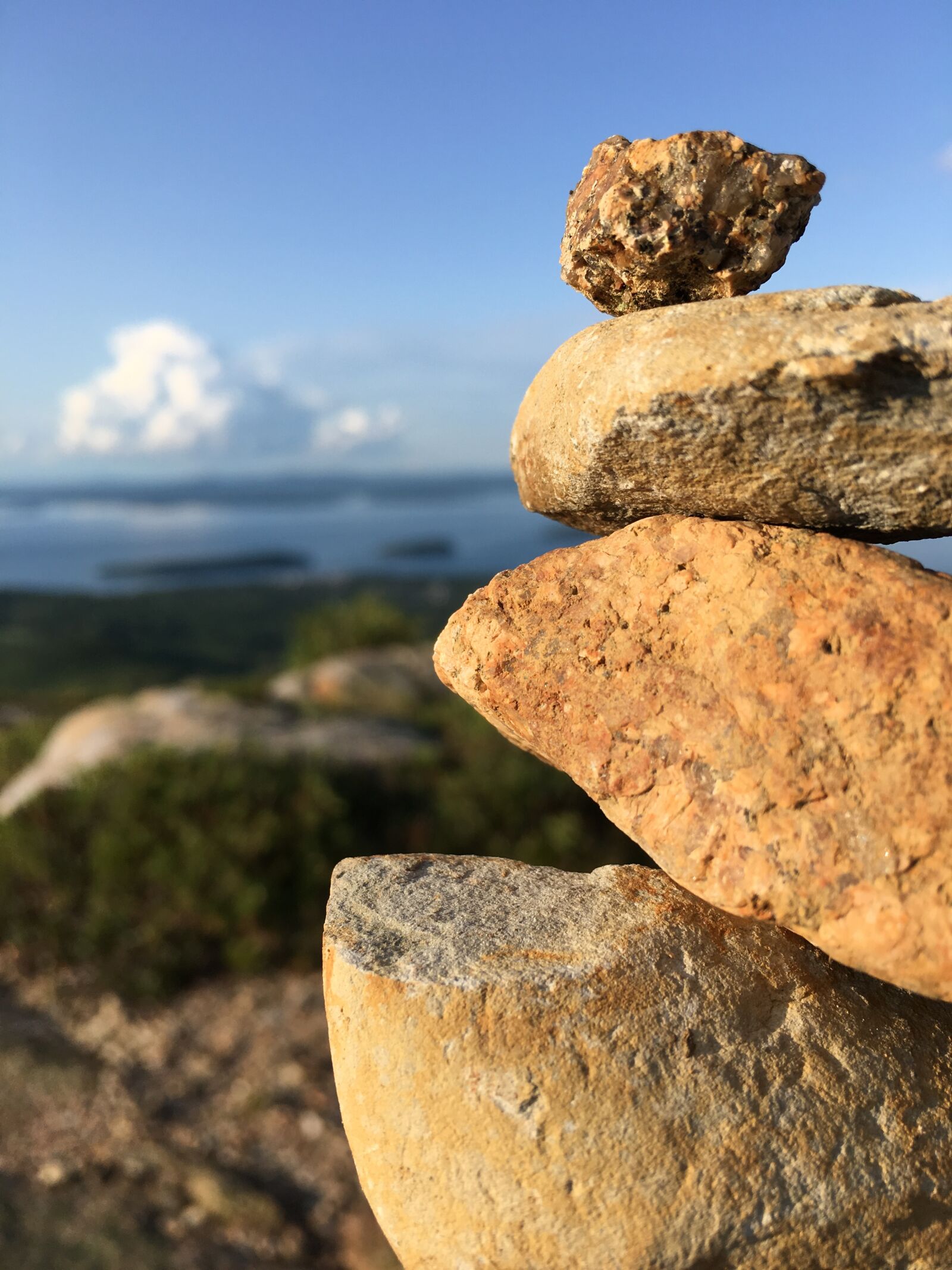 Apple iPhone 6s sample photo. Rock, cloud, mountain photography