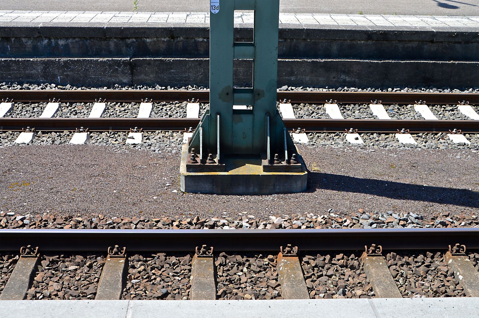 Nikon D3200 sample photo. Gleise, rails, tram photography