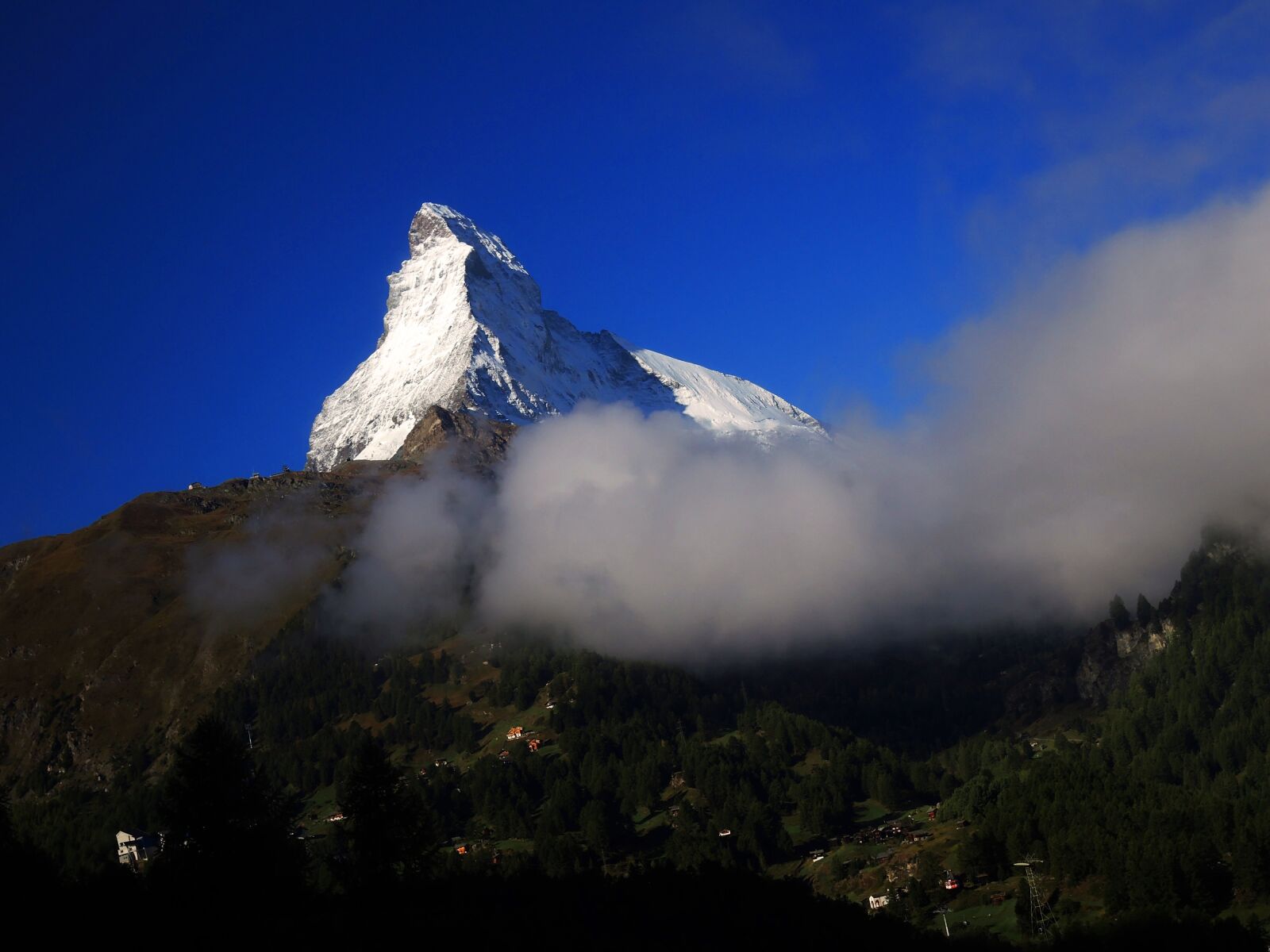 Nikon Coolpix P7800 sample photo. Matterhorn, switzerland, swiss alps photography