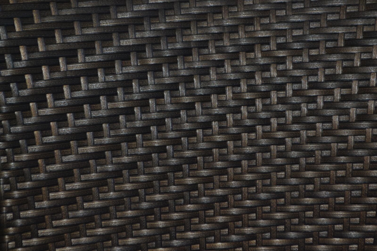 Nikon D3100 sample photo. Basket, basket weave, black photography