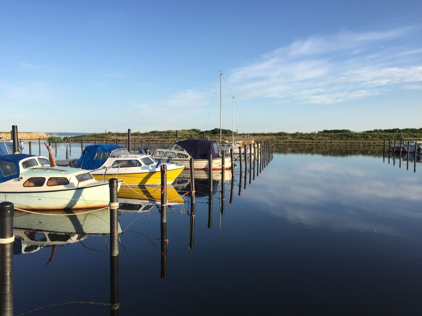 Apple iPhone 6 sample photo. Port, boats, sky photography