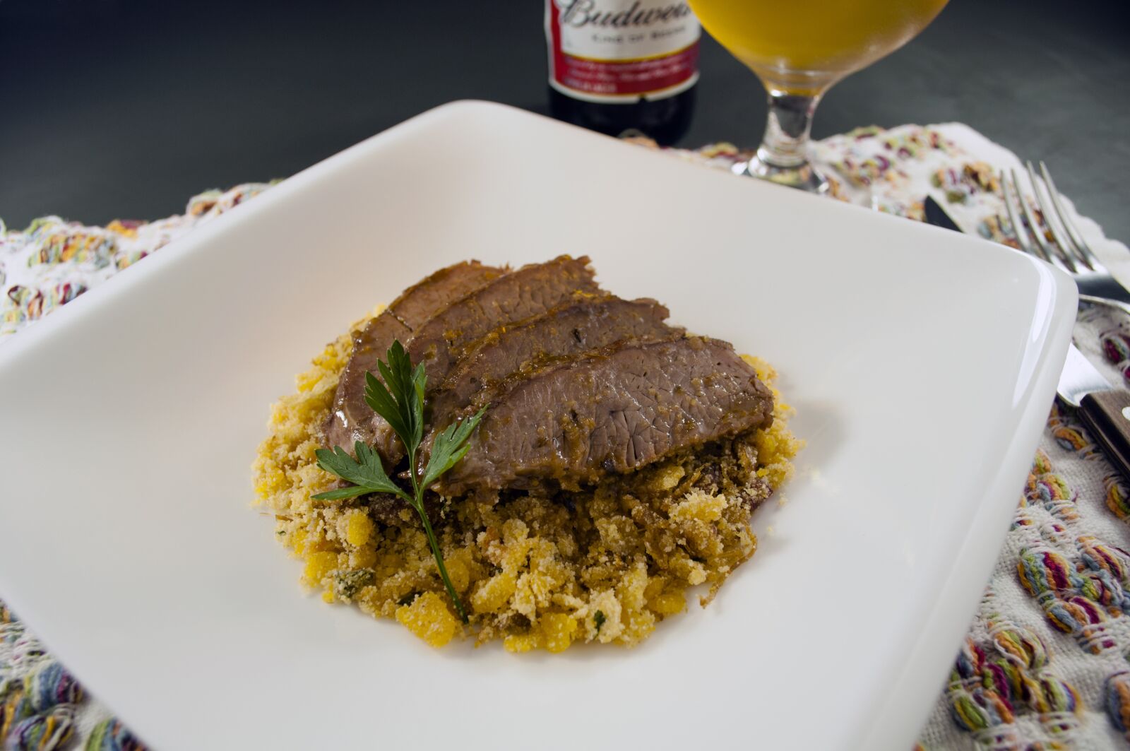 Nikon D5000 sample photo. Meat, food, tasty photography