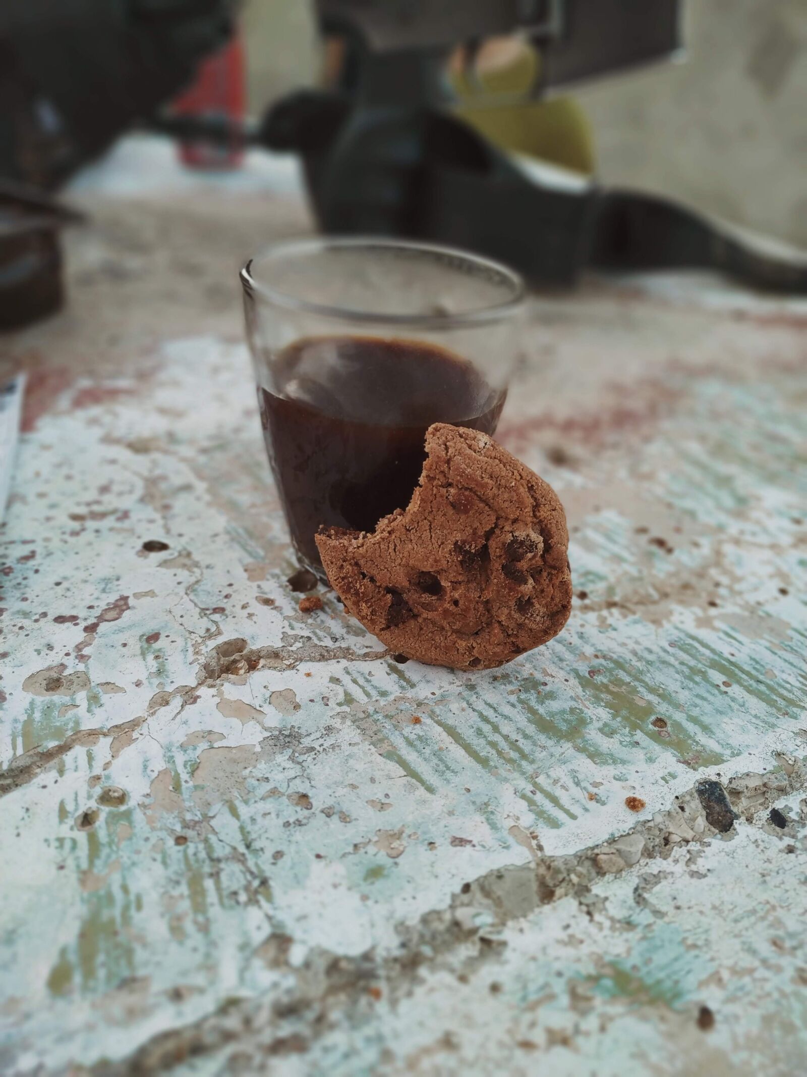 Xiaomi MI 8 Lite sample photo. Coffee, black coffee, morning photography