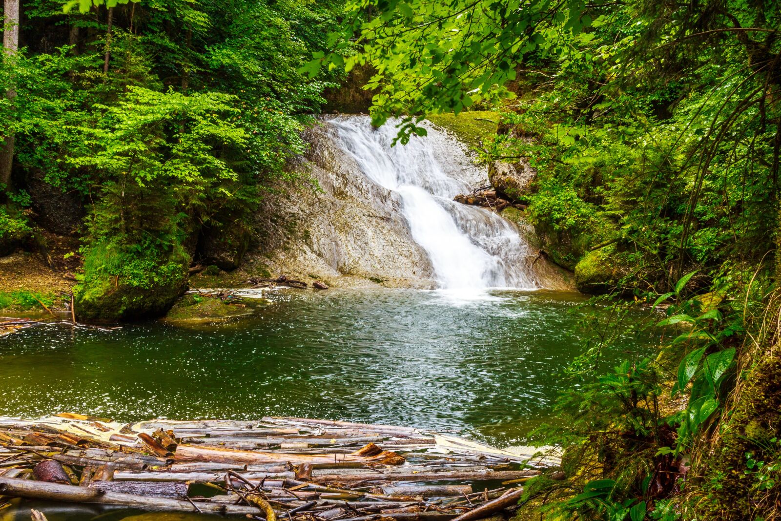 Canon EOS 650D (EOS Rebel T4i / EOS Kiss X6i) sample photo. Waterfall, river, eistobel photography