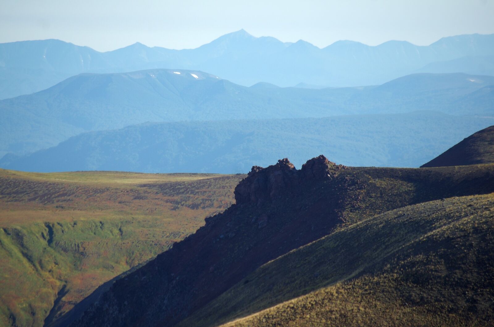 Pentax K-5 sample photo. Mirage, mountain range, mountains photography