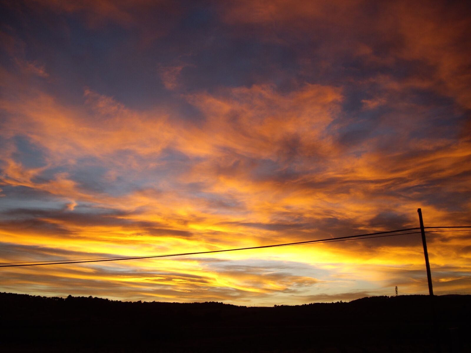 Pentax OPTIO S10 sample photo. Sky, sunset, nature photography