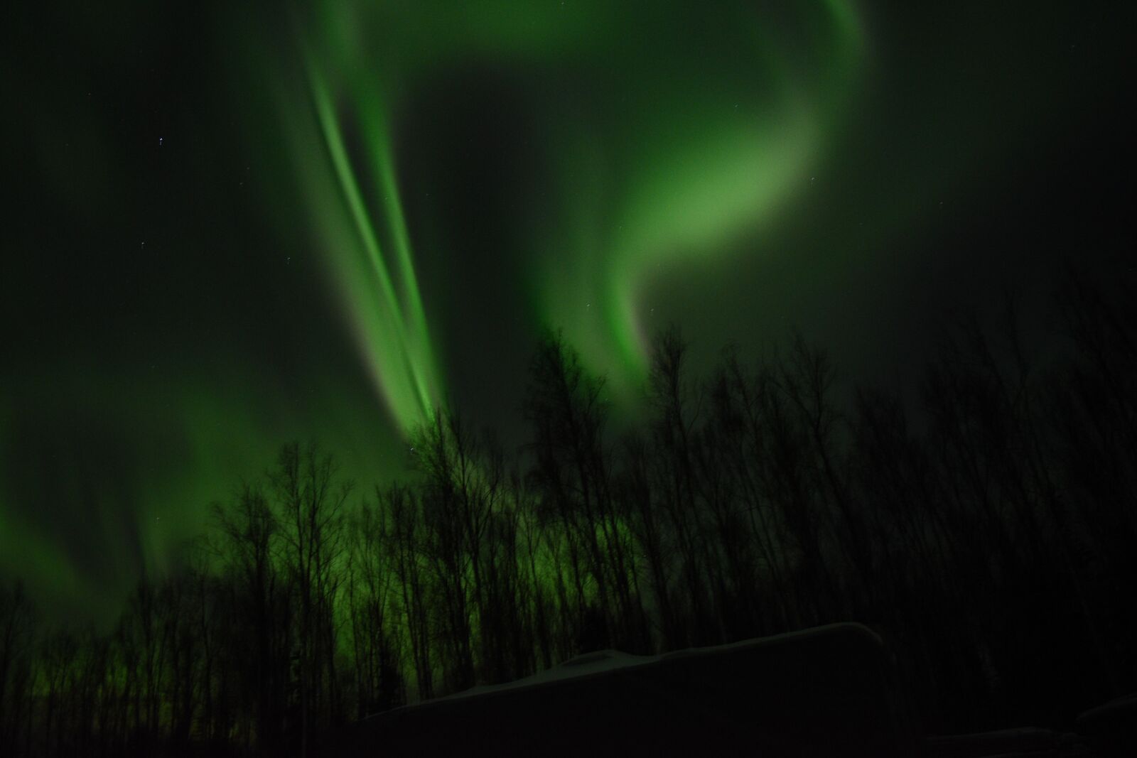 Nikon D5500 sample photo. Aurora, northern lights, night photography