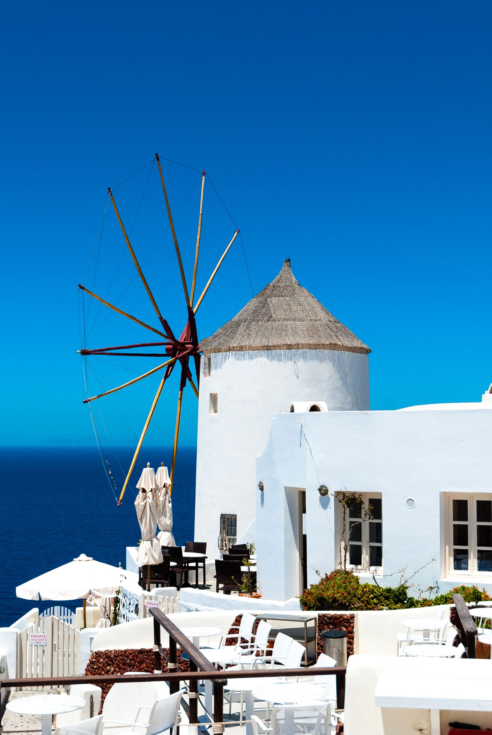 Nikon D80 sample photo. Greece, santorini, the sun photography