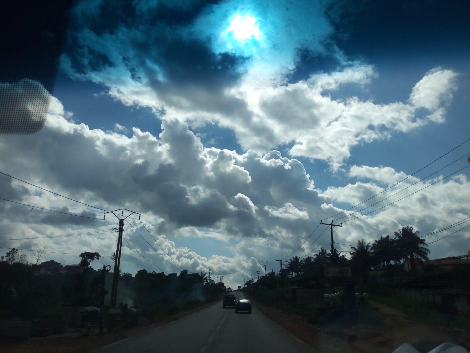 Infinix NOTE 4 Pro sample photo. Sky, blue, clouds photography