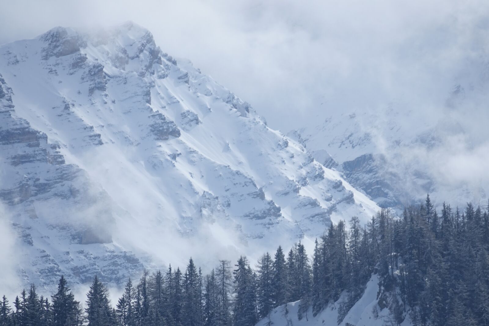 Sony Cyber-shot DSC-RX10 III sample photo. Snow, mountain, winter photography