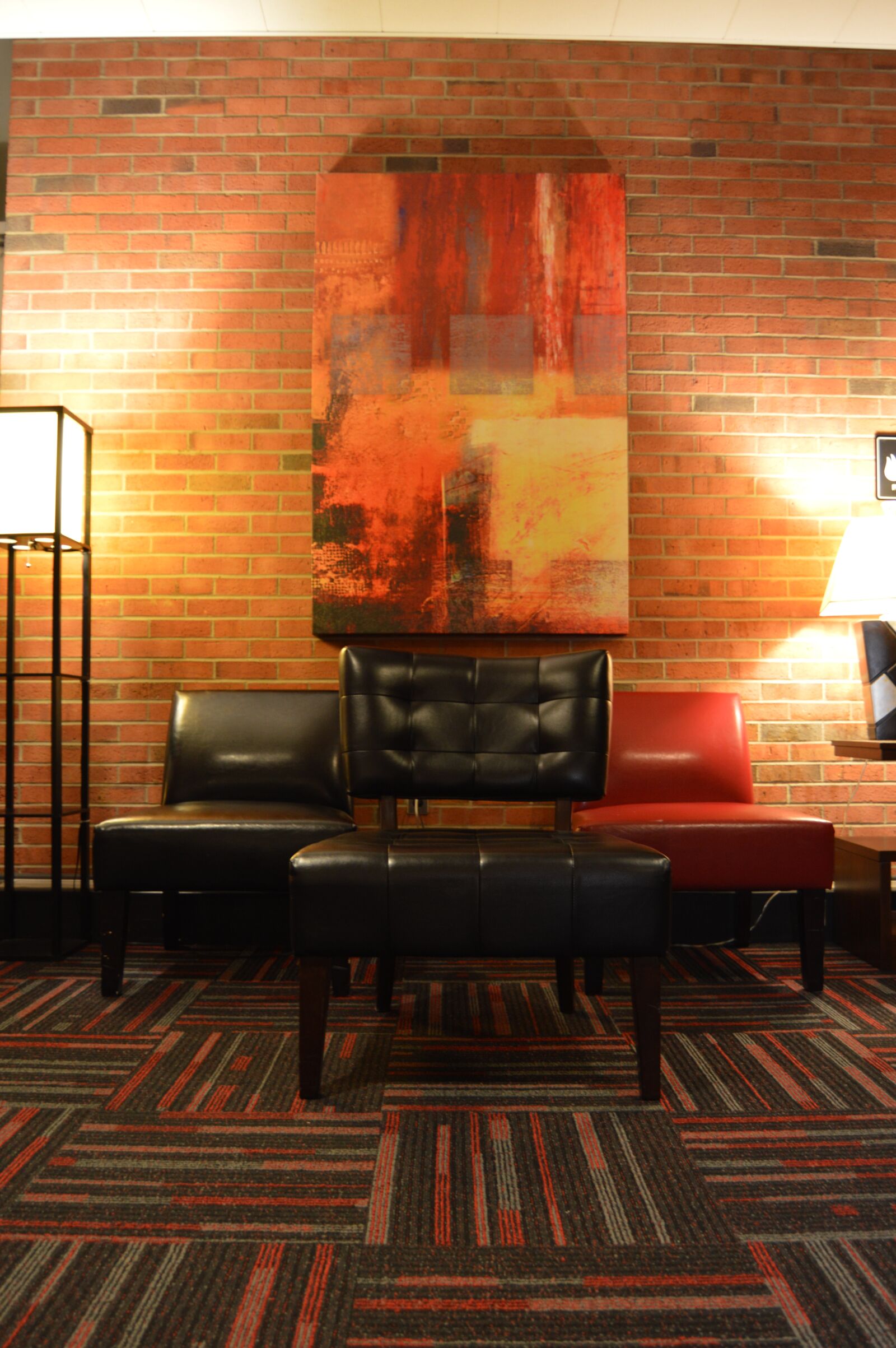 Nikon D3200 sample photo. Chair, lamp, art photography