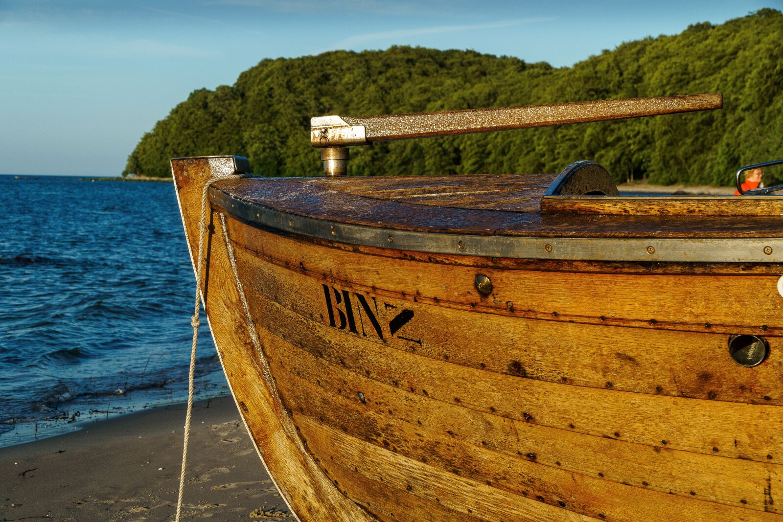 Sony a6000 + Sony E PZ 18-105mm F4 G OSS sample photo. Boat, binz, abendstimmung photography