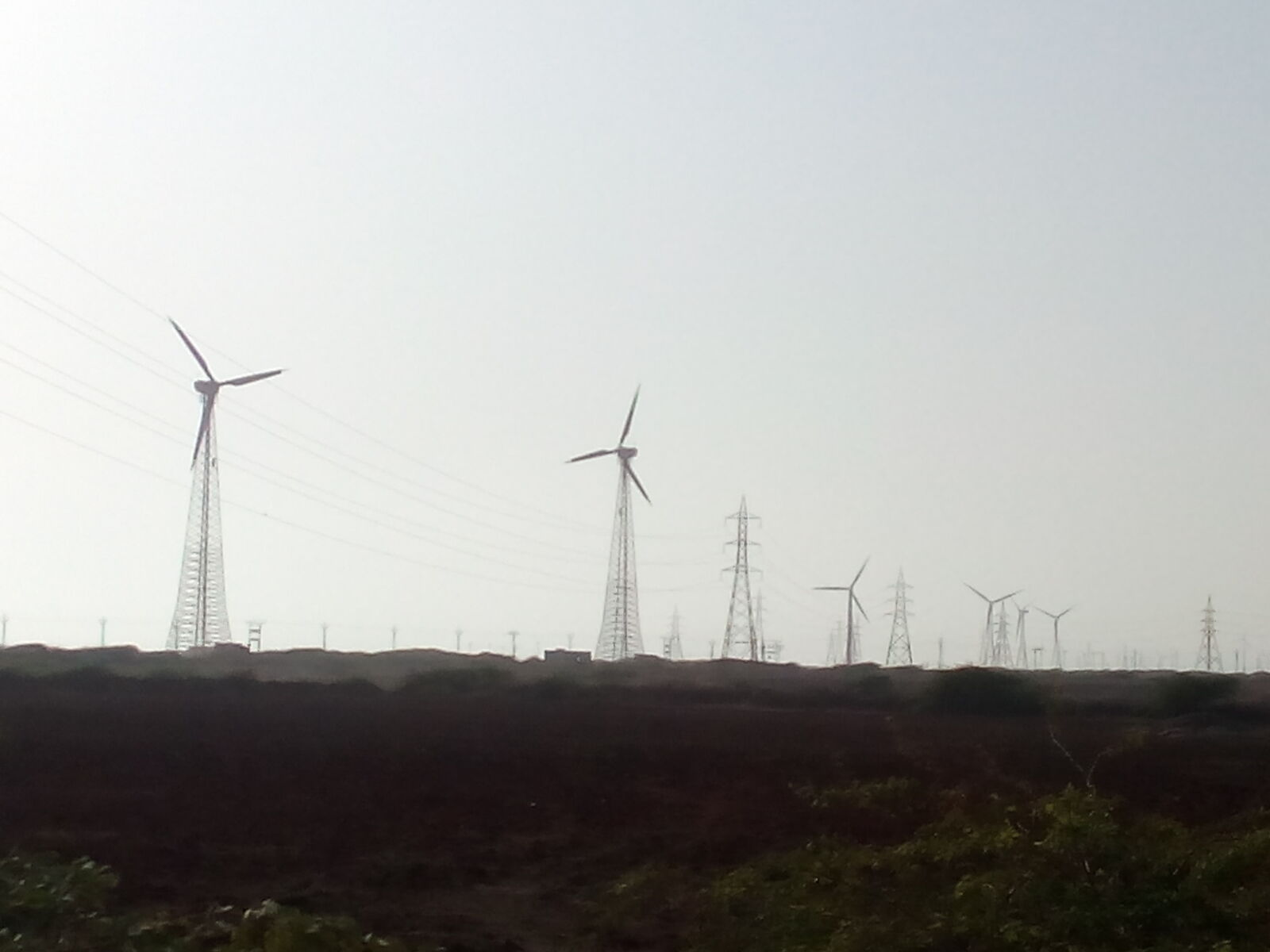 Micromax Canvas Spark sample photo. Windmills photography