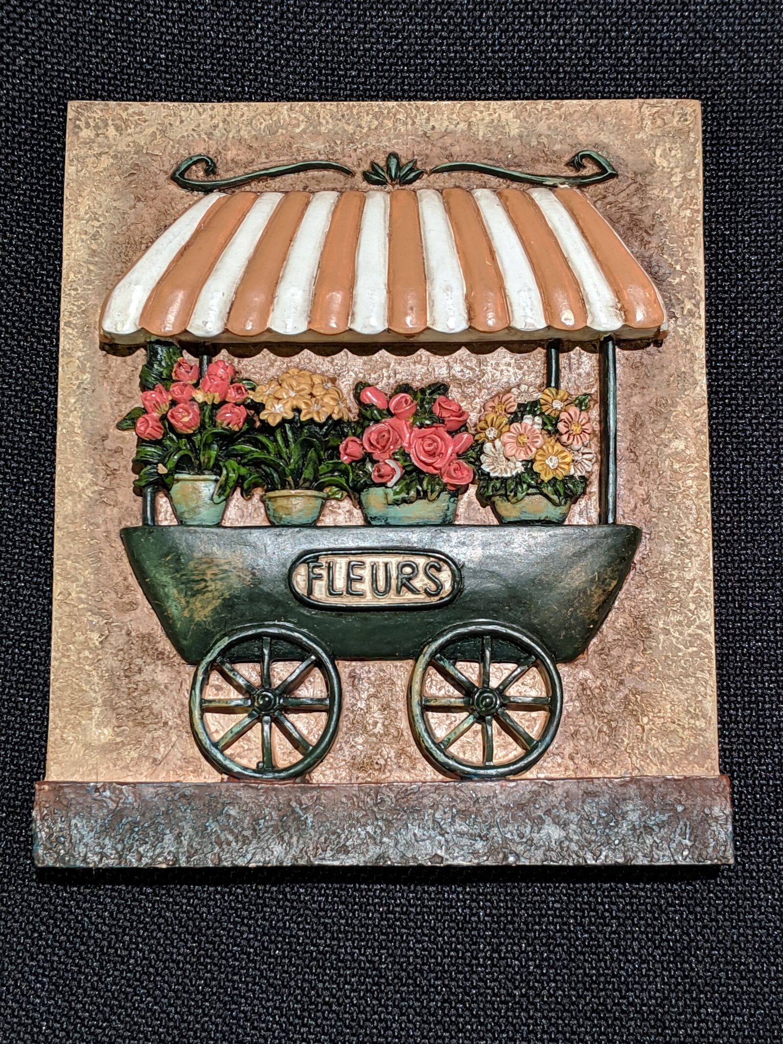 Google Pixel 3 XL sample photo. Flower cart, flowers, cart photography