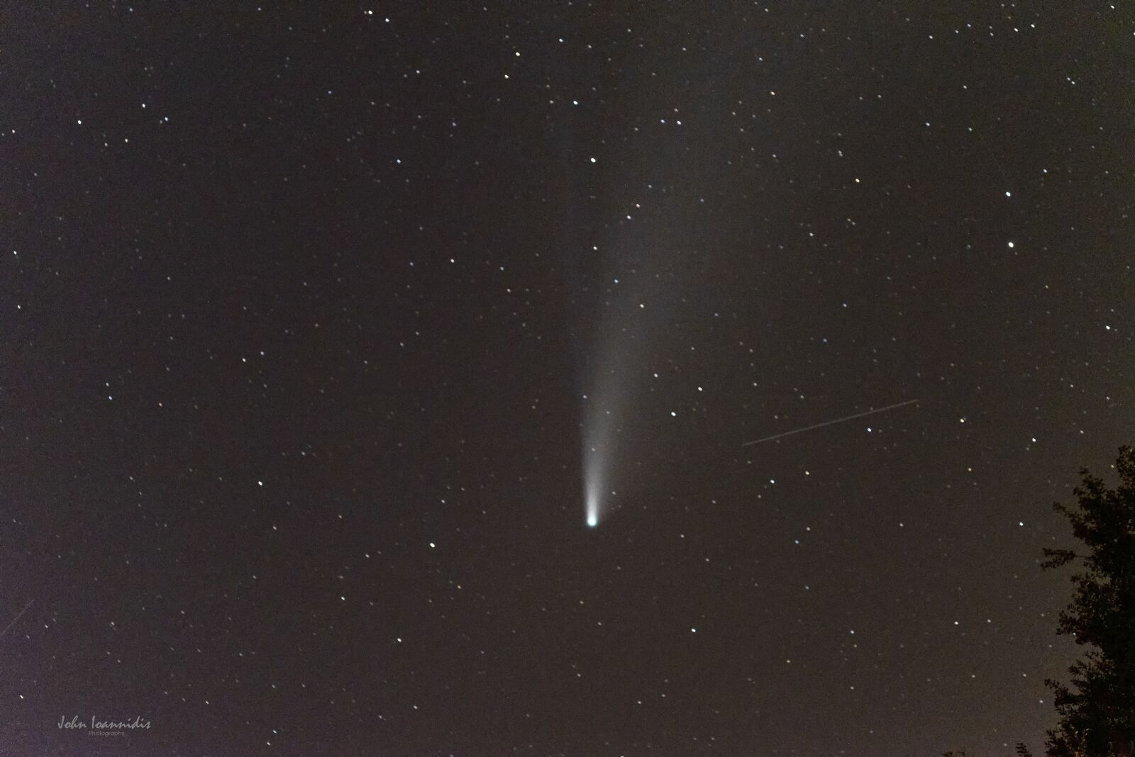 Nikon D750 sample photo. Comet, stars, sky photography