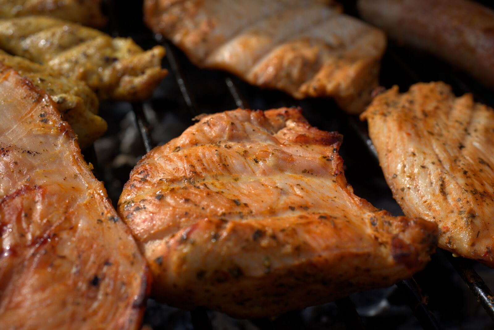 Sony a7 II + Sony FE 50mm F2.8 Macro sample photo. Meat, grill, steak photography