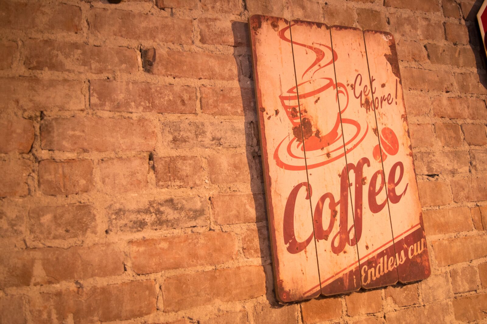 Nikon D3300 sample photo. Wall, coffee, restaurant photography