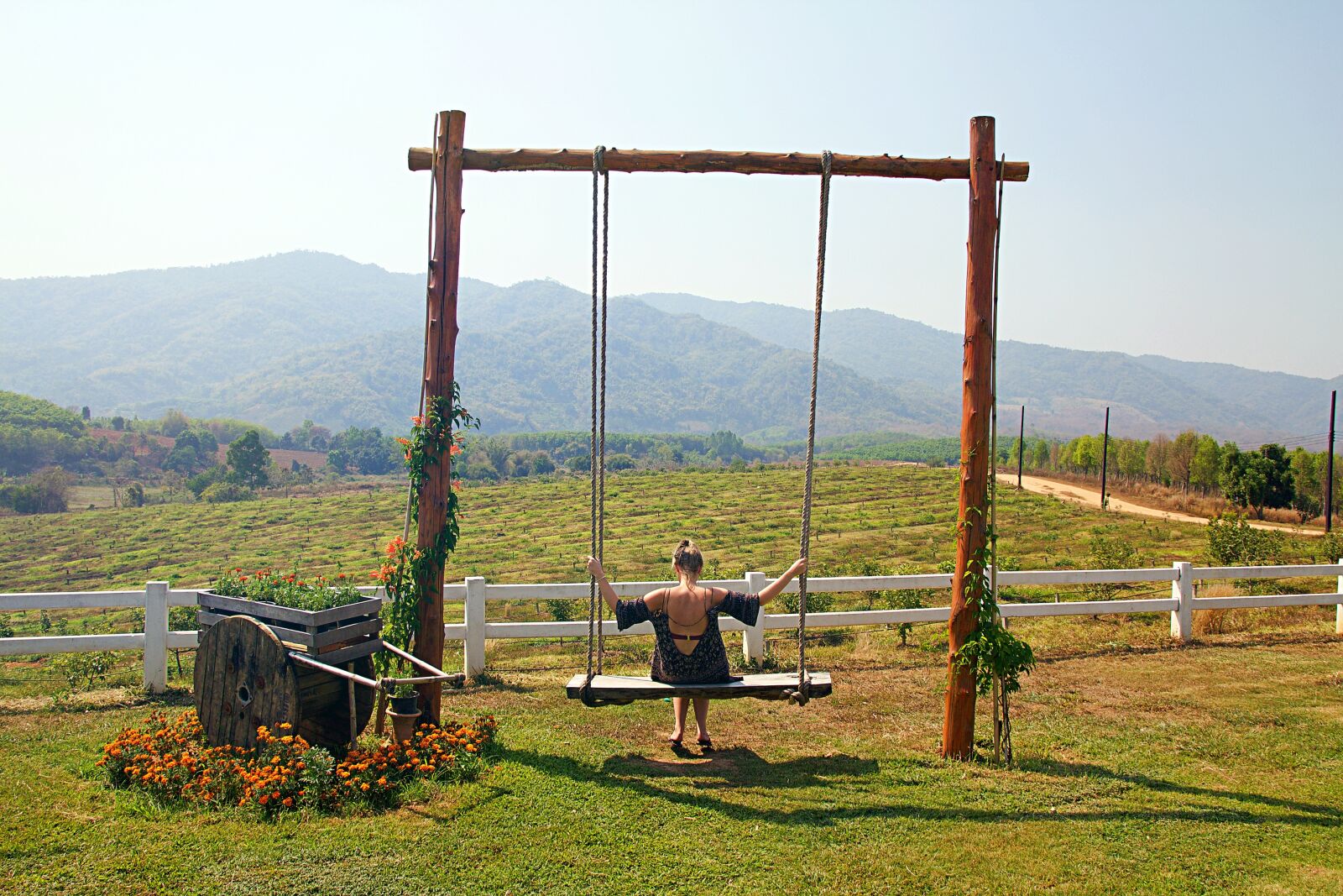 Canon EOS 600D (Rebel EOS T3i / EOS Kiss X5) sample photo. Chiang rai, thailand, swing photography