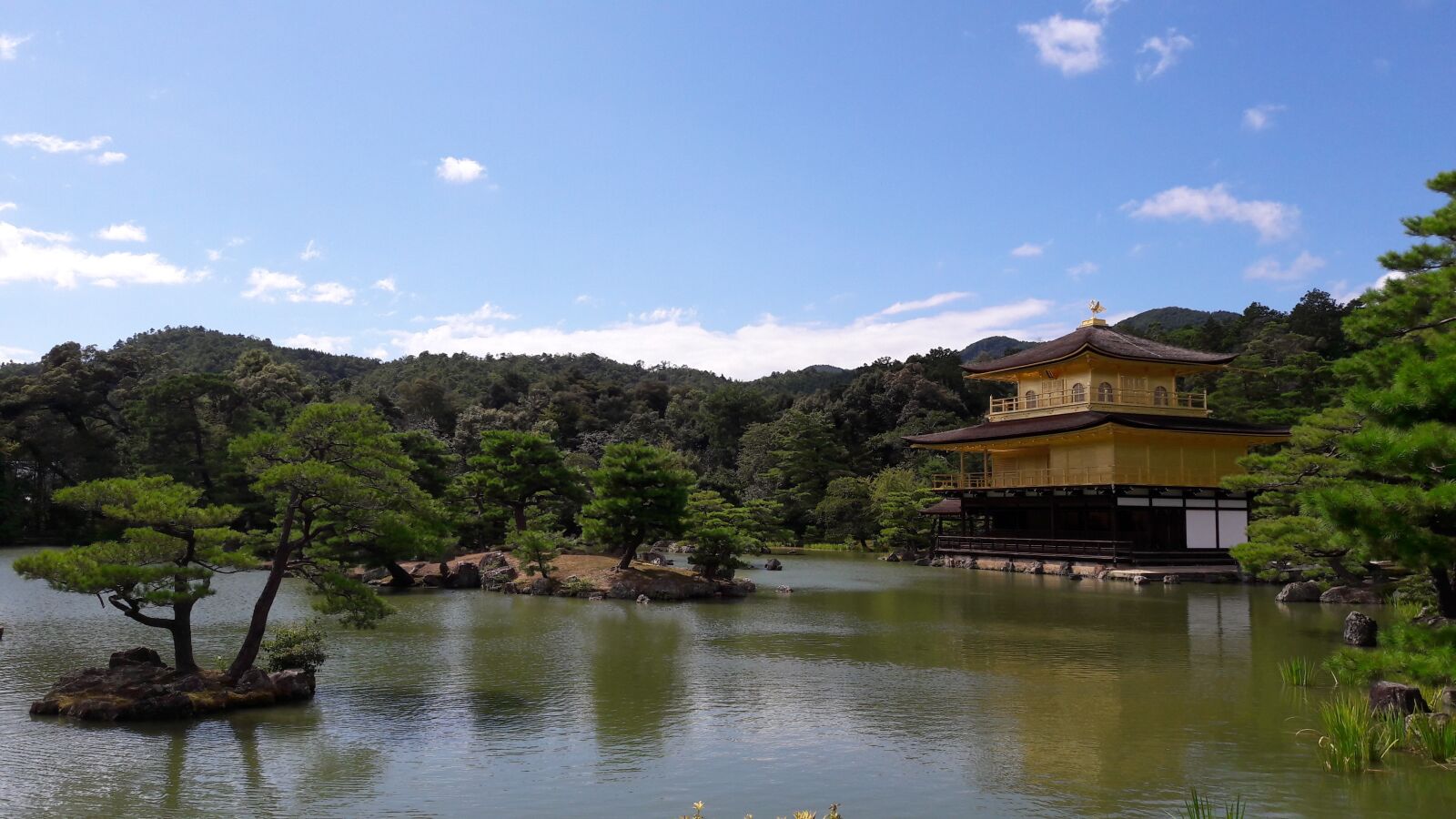 Samsung Galaxy A5(2016) sample photo. Golden palace, kyoto, palace photography