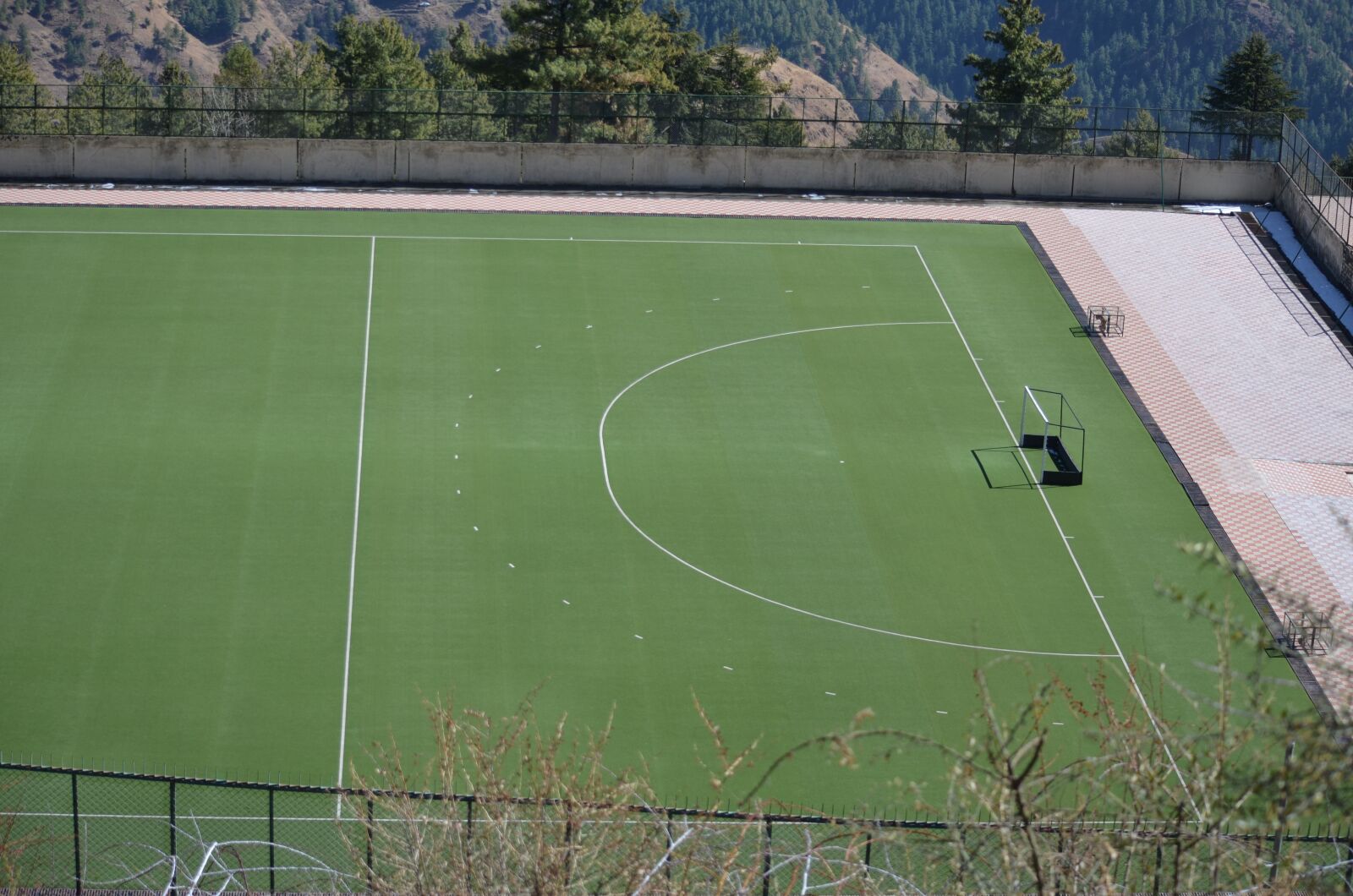 Nikon D5100 sample photo. Stadium, football ground, manali photography