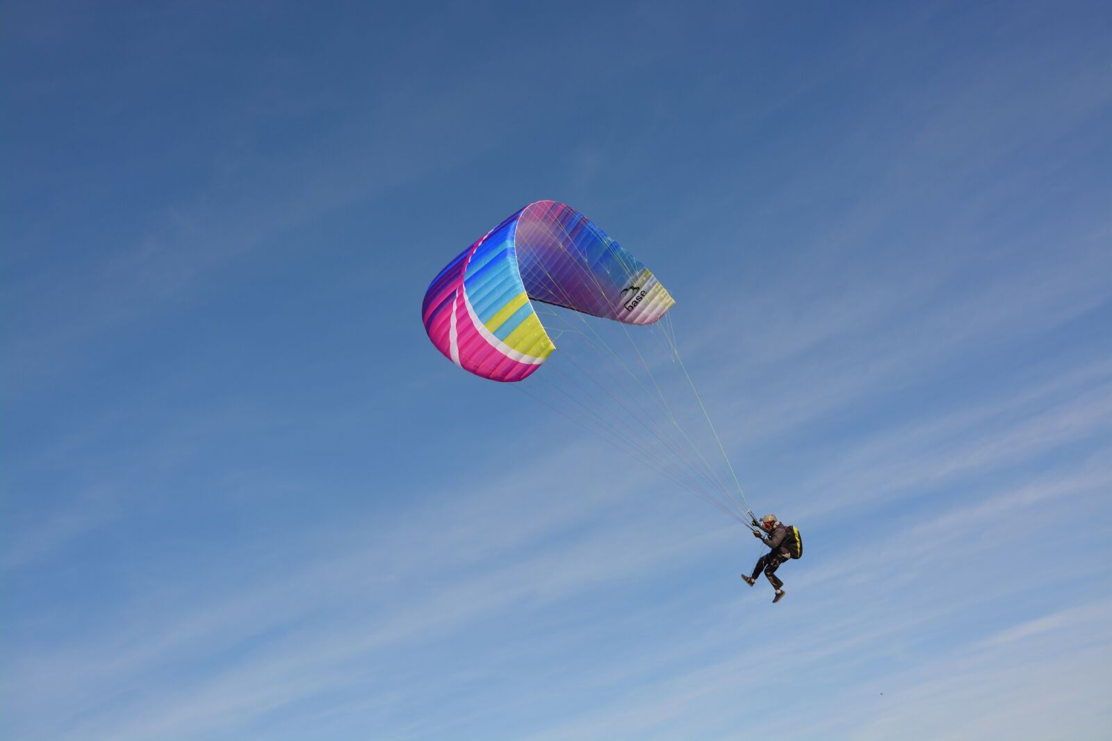 Nikon D5200 sample photo. Paragliding, paraglider, entertainment photography