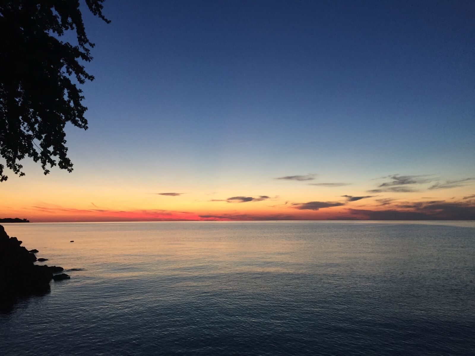 Apple iPhone 6 sample photo. Sunset, lake, lake ontario photography