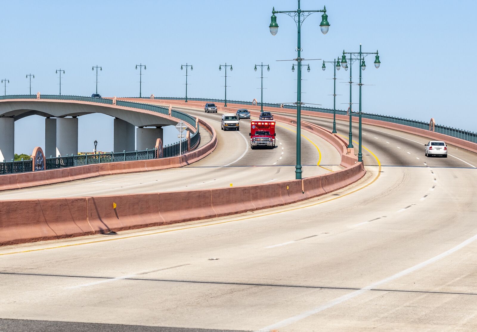 Nikon D300 sample photo. Speedway, bridge, blue photography