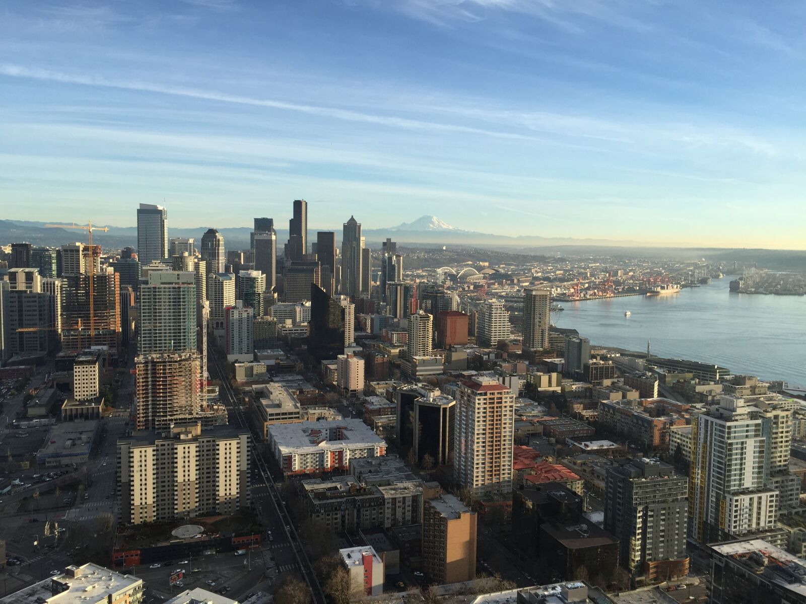 Apple iPhone 6 sample photo. Seattle, city, space needle photography