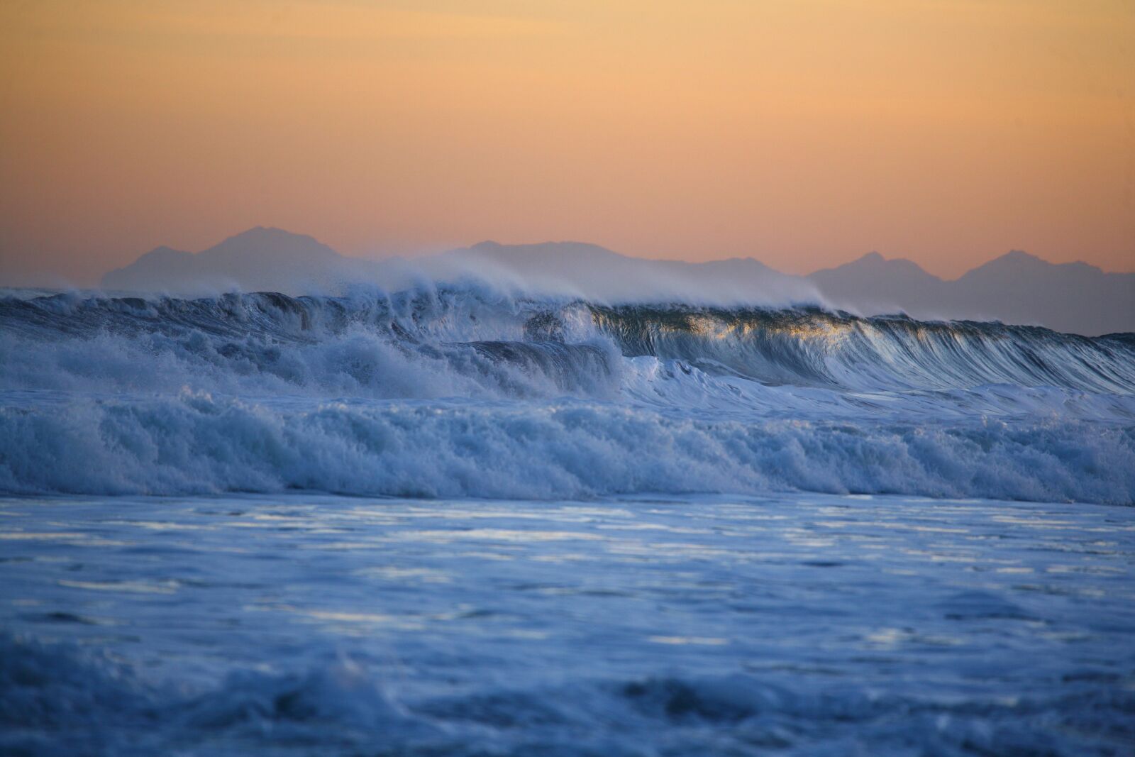 Canon EOS 5D sample photo. The pacific ocean, sunrise photography