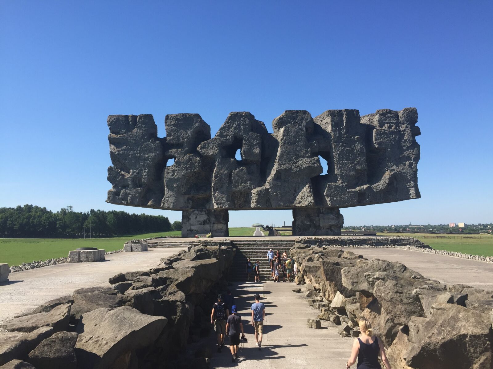 Apple iPhone 6 sample photo. Memory, holocaust, konzentrationslager photography