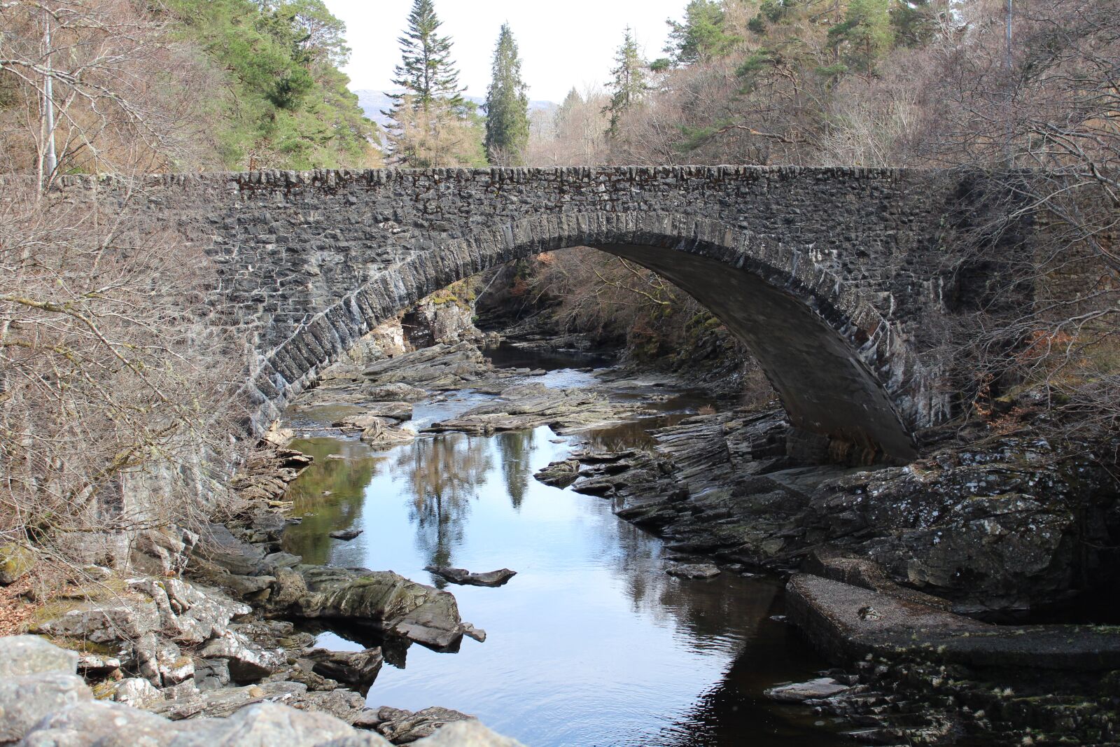 Canon EOS 1300D (EOS Rebel T6 / EOS Kiss X80) sample photo. Scotland, bridge, country photography