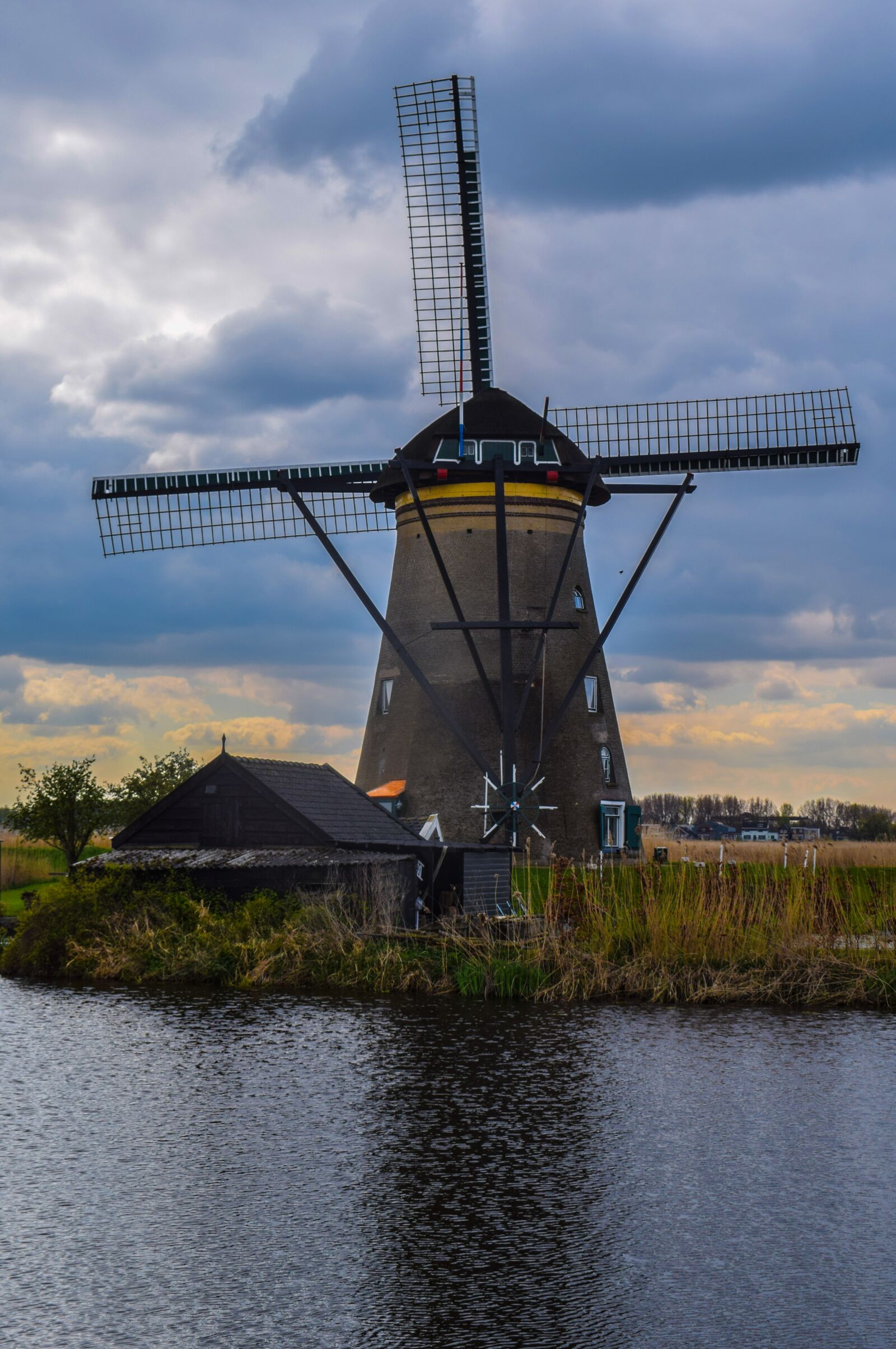 Nikon D5300 sample photo. Mill, netherlands, kinderdijk photography