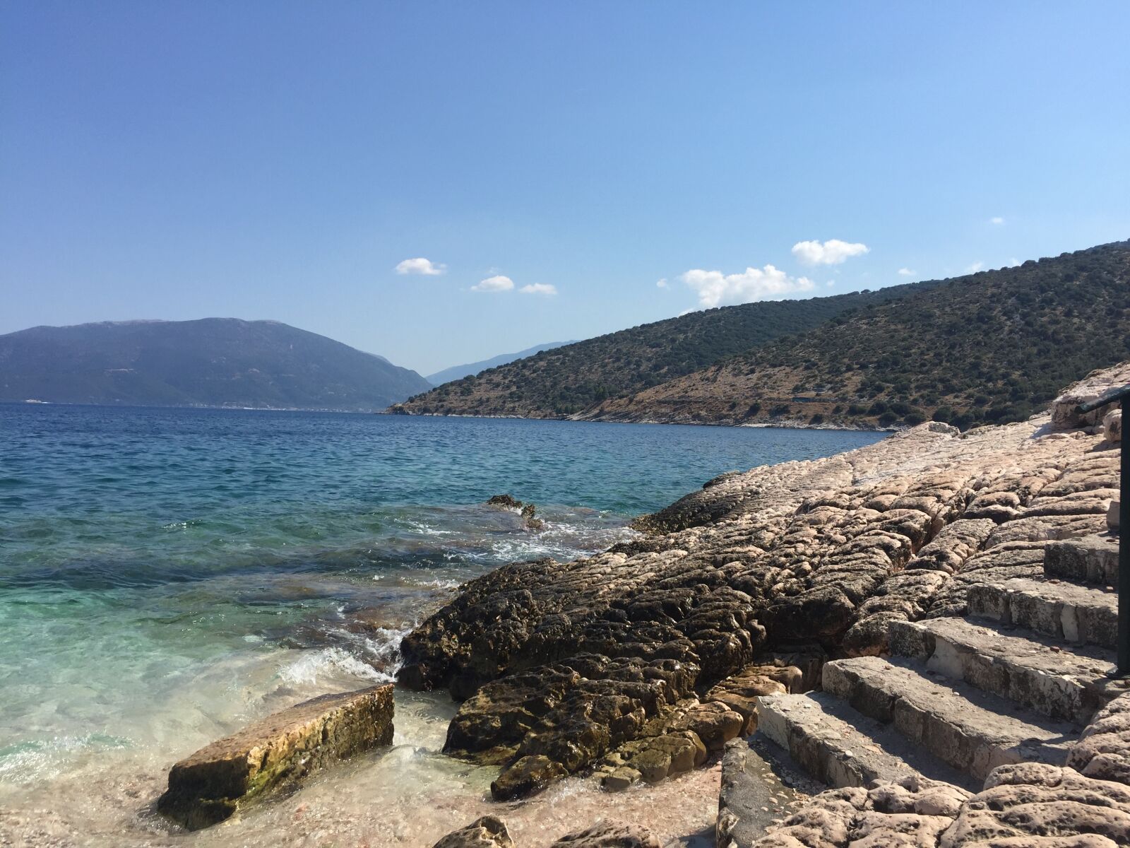 iPhone 6 Plus back camera 4.15mm f/2.2 sample photo. Kefalonia, greece, sea photography