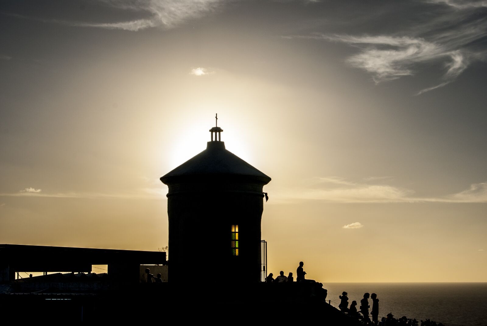 Nikon D3000 sample photo. Sunset, sun, tower photography