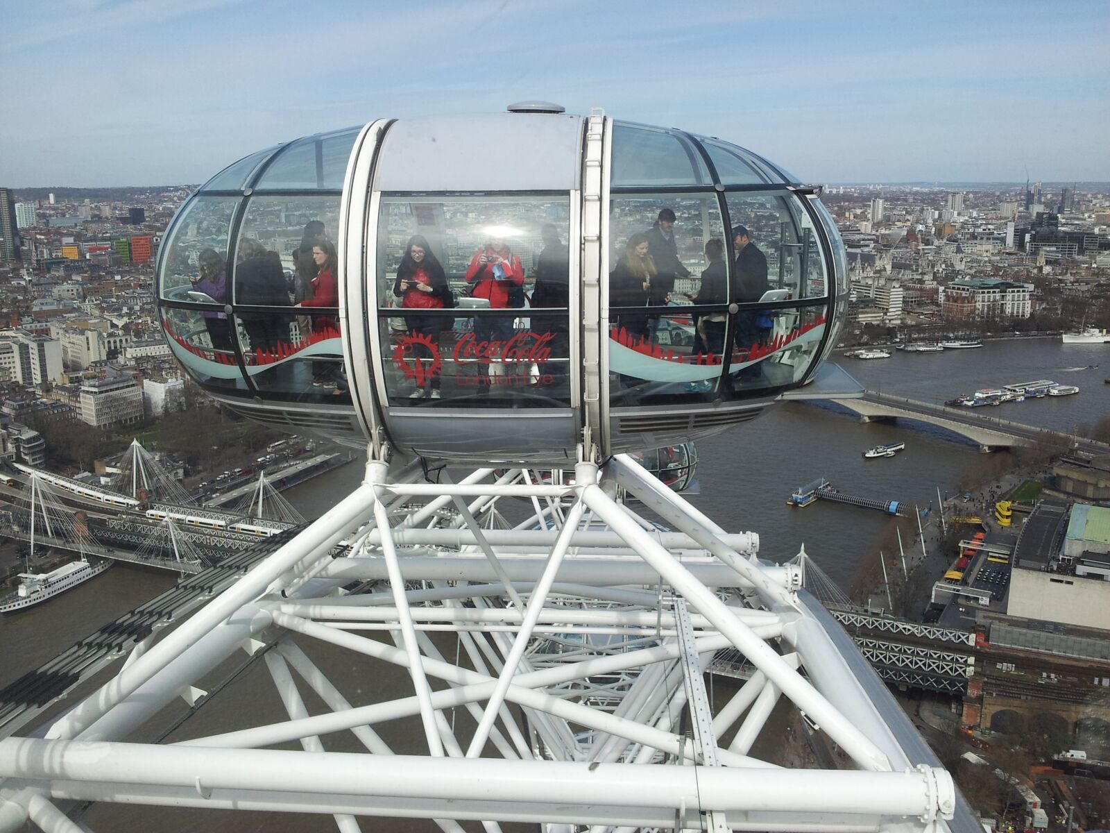 Samsung Galaxy S2 sample photo. London, eye, thames photography