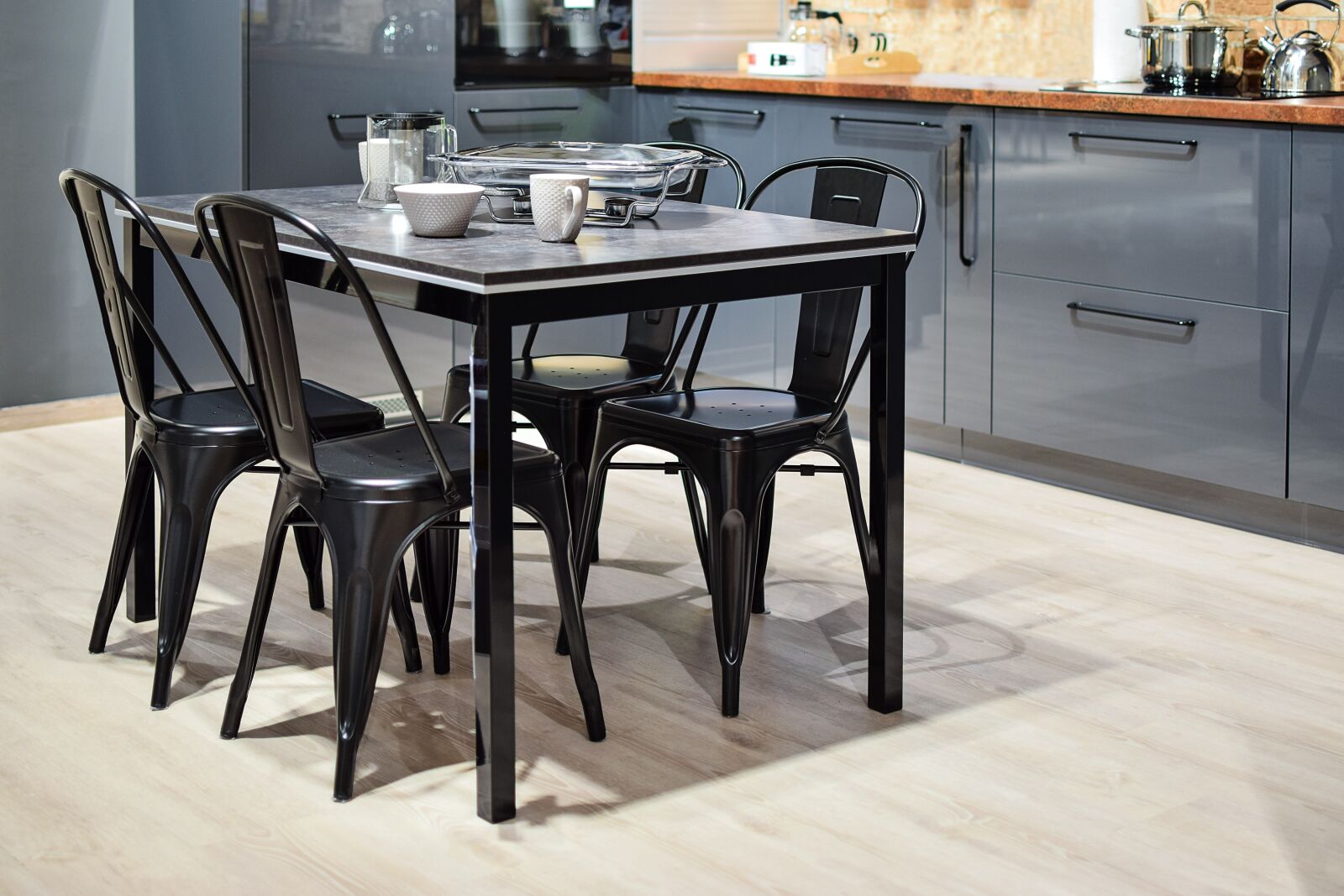 Nikon D5300 sample photo. Modern kitchen, furniture, chair photography